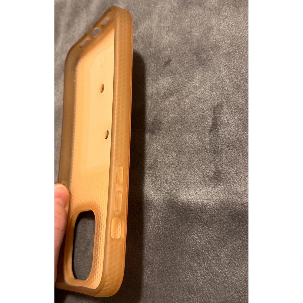 Loopy Case iPhone 14 Pro Max Gold Metallic Leopard Print Cover